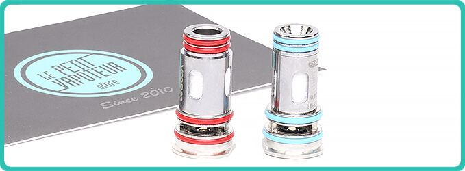 Résistances du Pod Drag S2 Voopoo